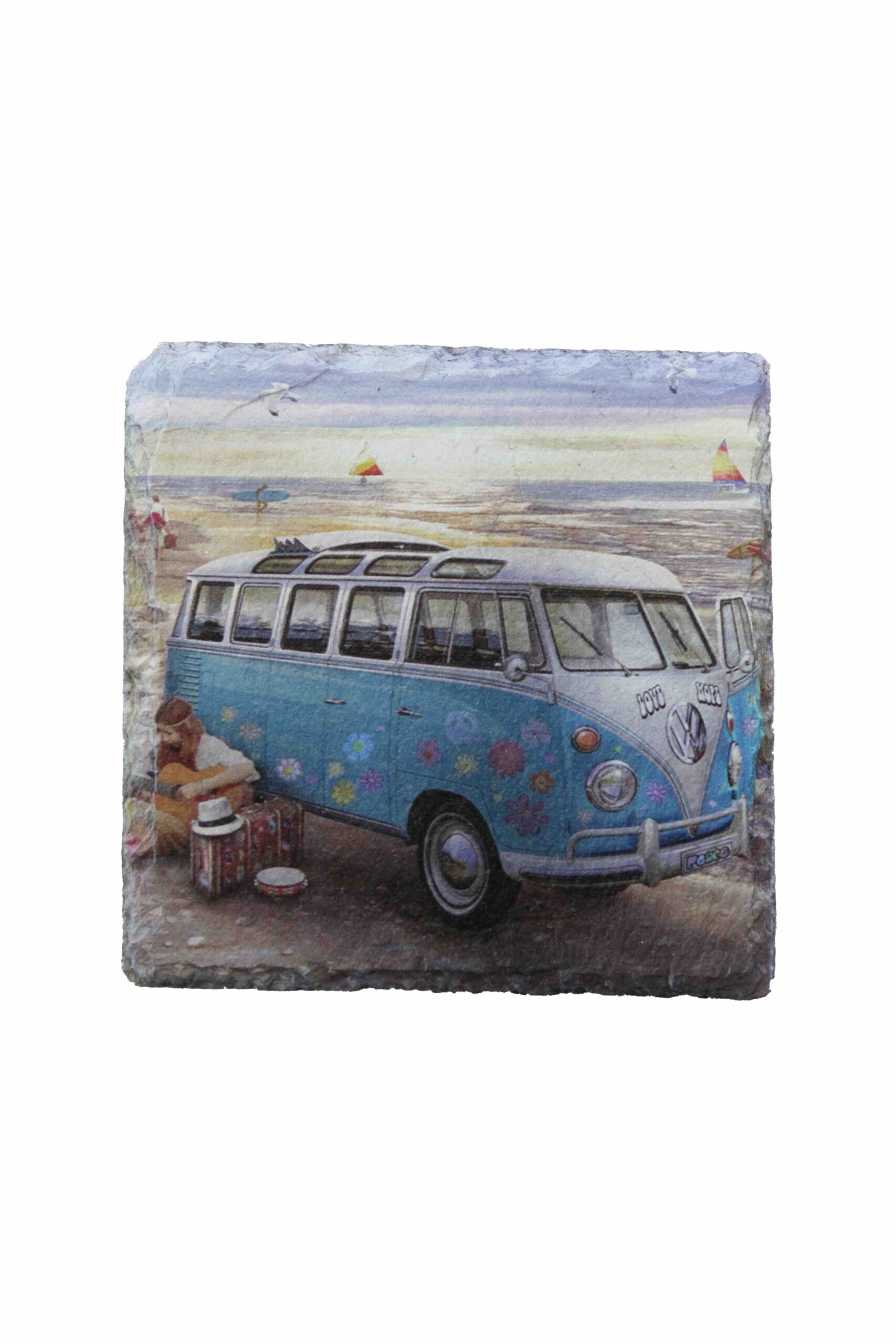 Leistenen Volkswagen busje blauw